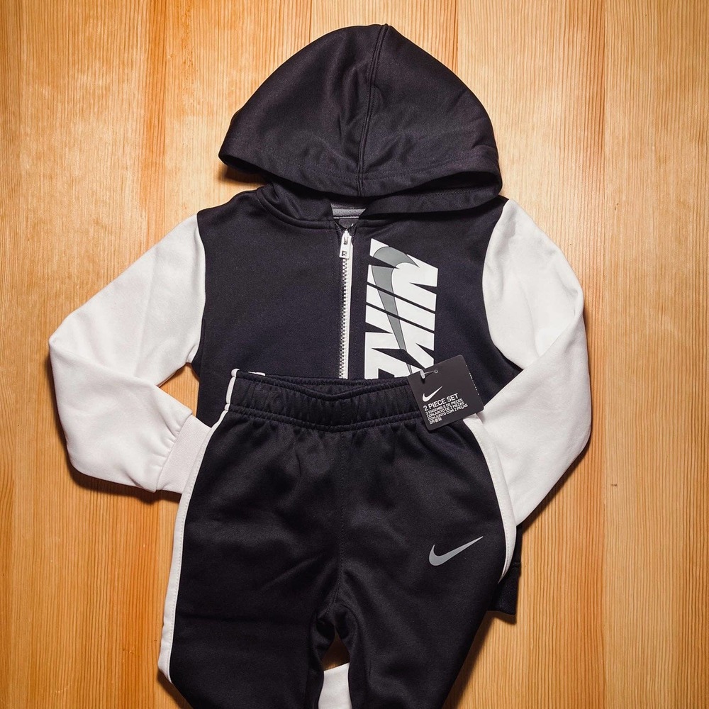 Nike Boys Dri-Fit Tracksuit Jacket & Pants - Picture 8 of 8
